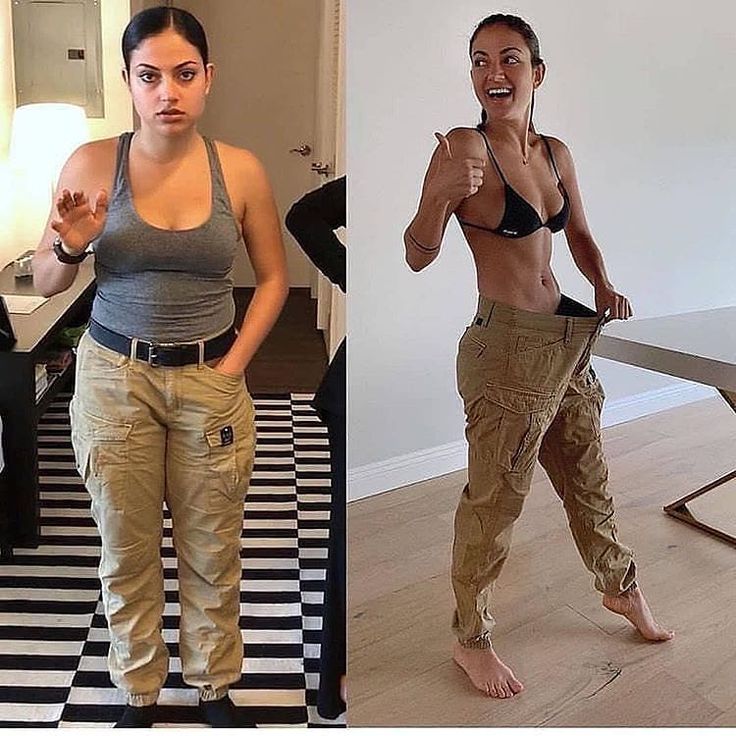 before and after weightloss